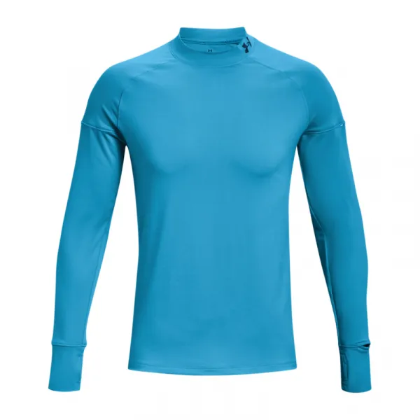 Pánske bežecké tričko s dlhým rukávom UNDER ARMOUR UA OUTRUN THE COLD LS-BLU-1373214-419