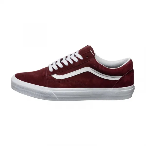 Dámska vychádzková obuv VANS UA Old Skool pig suede tawny port