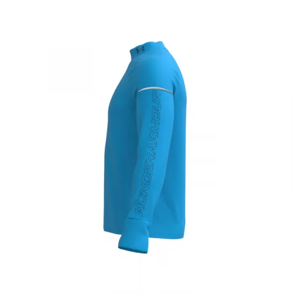 Pánske bežecké tričko s dlhým rukávom UNDER ARMOUR UA OUTRUN THE COLD LS-BLU-1373214-419