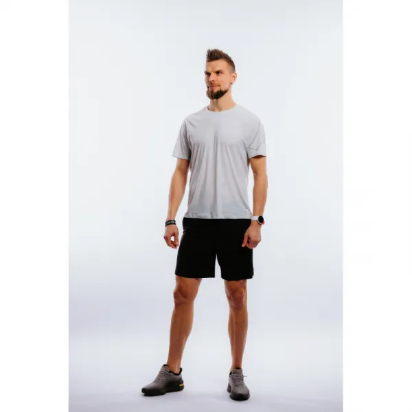 Pánske bežecké tričko s krátkym rukávom ANTA SS Tee-852225112-1-SS22_Q2-Mecho Grey
