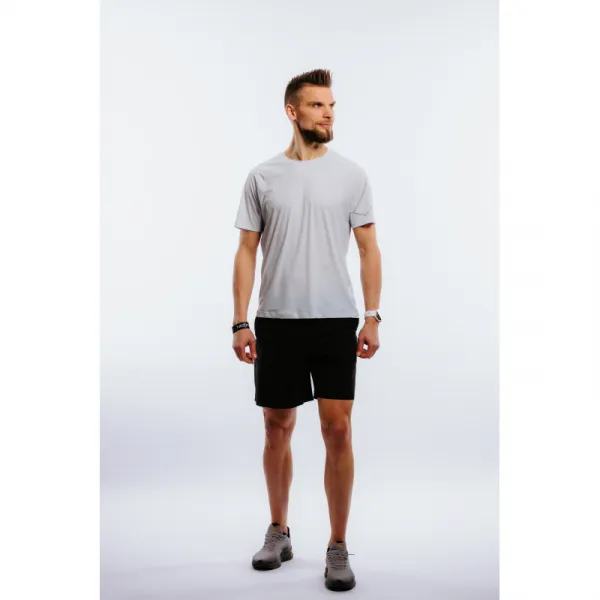 Pánske bežecké tričko s krátkym rukávom ANTA SS Tee-852225112-1-SS22_Q2-Mecho Grey