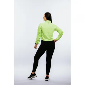Dámska bežecká mikina s 1 2 zipsom ANTA Knit Track Top-862225702-1-SS22_Q2-Fluorescent Green