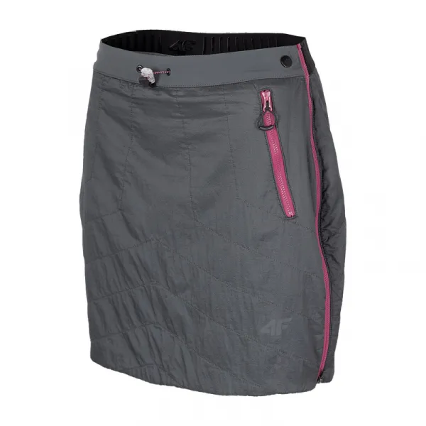 Dámska sukňa na skialp 4F SKIRT FNK F002-22S-ANTHRACITE