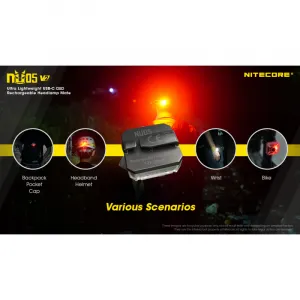 Čelovka NITECORE NU05 V2-KIT
