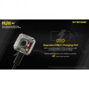 Čelovka NITECORE NU05 V2-KIT