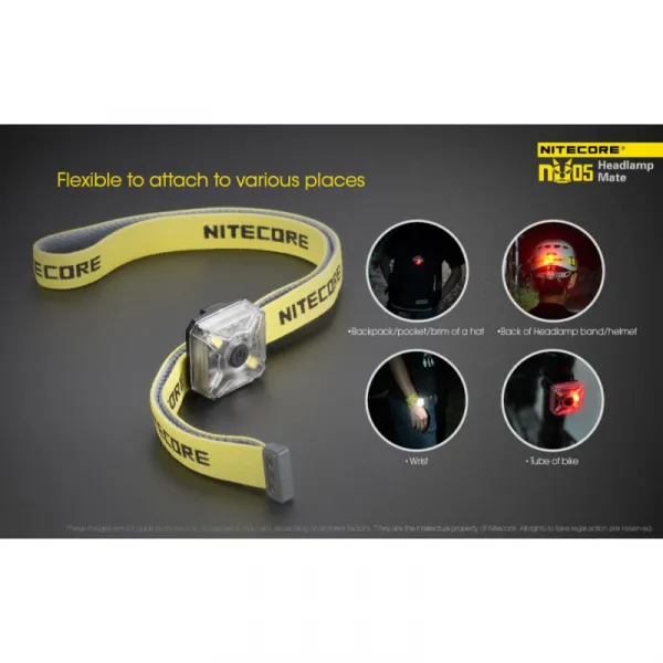 Čelovka NITECORE NU05 V2-KIT
