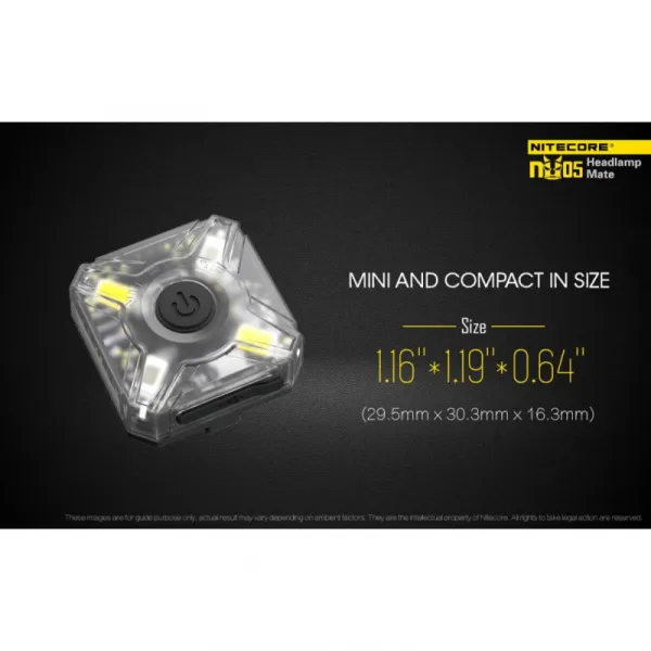 Čelovka NITECORE NU05 V2-KIT