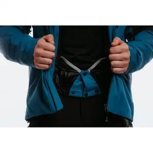 Pánska lyžiarska bunda s kapucňou BLIZZARD Ski Jacket Leogang, petroleum mustard yellow