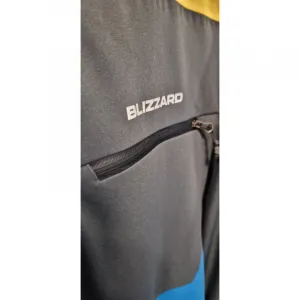 Pánska lyžiarska bunda s kapucňou BLIZZARD Ski Jacket Leogang, petroleum mustard yellow
