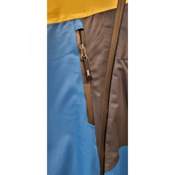 Pánska lyžiarska bunda s kapucňou BLIZZARD Ski Jacket Leogang, petroleum mustard yellow