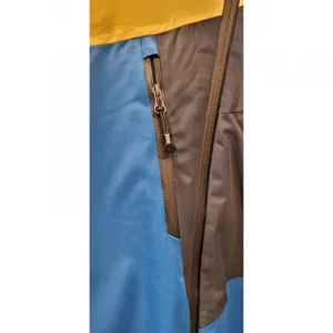Pánska lyžiarska bunda s kapucňou BLIZZARD Ski Jacket Leogang, petroleum mustard yellow