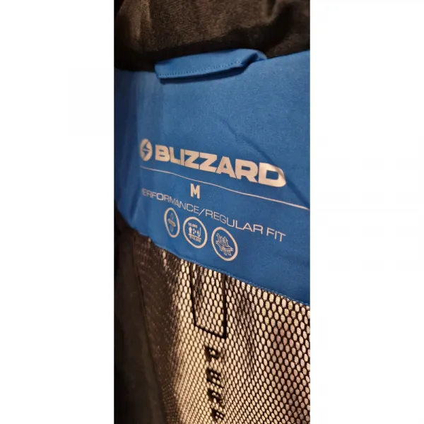 Pánska lyžiarska bunda s kapucňou BLIZZARD Ski Jacket Leogang, petroleum mustard yellow