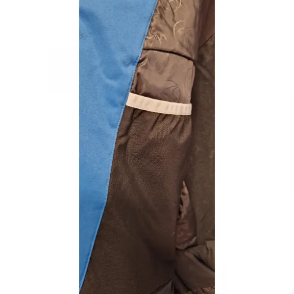 Pánska lyžiarska bunda s kapucňou BLIZZARD Ski Jacket Leogang, petroleum mustard yellow