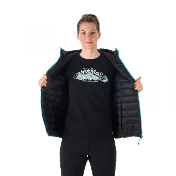 Dámska turistická bunda NORTHFINDER ANNIE-580-azureblueblack