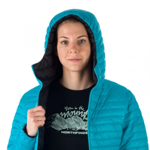 Dámska turistická bunda NORTHFINDER ANNIE-580-azureblueblack