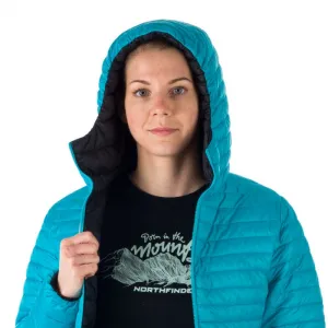 Dámska turistická bunda NORTHFINDER ANNIE-580-azureblueblack