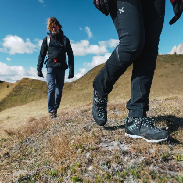 Pánska členková turistická obuv KAYLAND Vitrik Mid Gtx, Brown Black