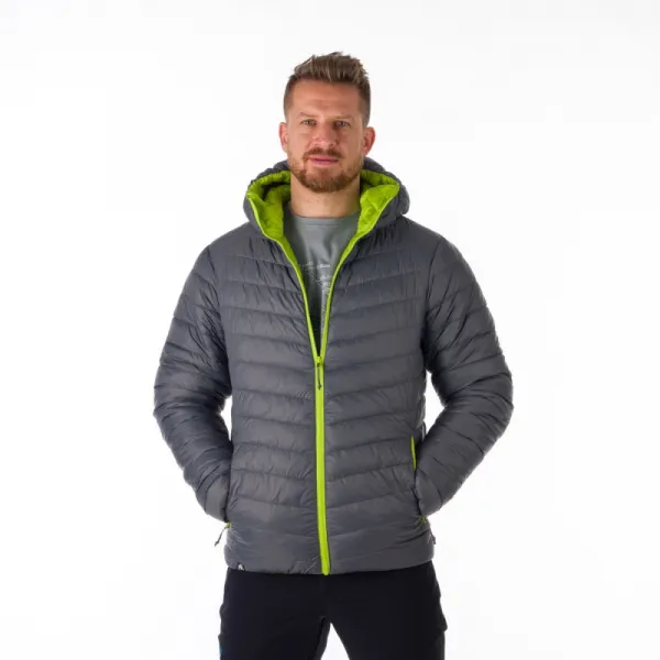 Pánska turistická bunda NORTHFINDER DAN-584-limegreengrey