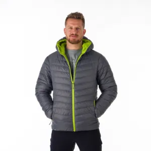 Pánska turistická bunda NORTHFINDER DAN-584-limegreengrey