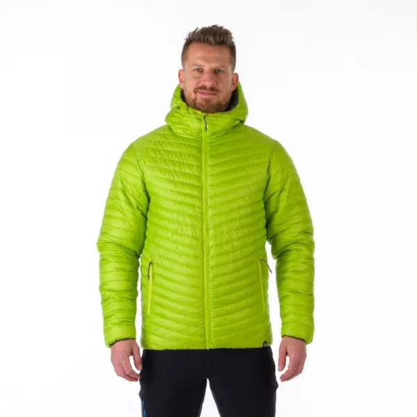 Pánska turistická bunda NORTHFINDER DAN-584-limegreengrey