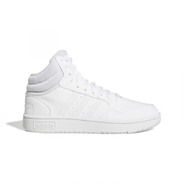 Dámska rekreačná obuv ADIDAS Hoops 3.0 Mid cloud white cloud white dash grey