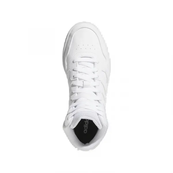 Dámska rekreačná obuv ADIDAS Hoops 3.0 Mid cloud white cloud white dash grey