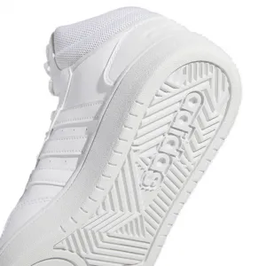 Dámska rekreačná obuv ADIDAS Hoops 3.0 Mid cloud white cloud white dash grey