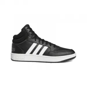Pánska rekreačná obuv ADIDAS Hoops 3.0 Mid M core black cloud white grey six