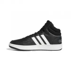 Pánska rekreačná obuv ADIDAS Hoops 3.0 Mid M core black cloud white grey six