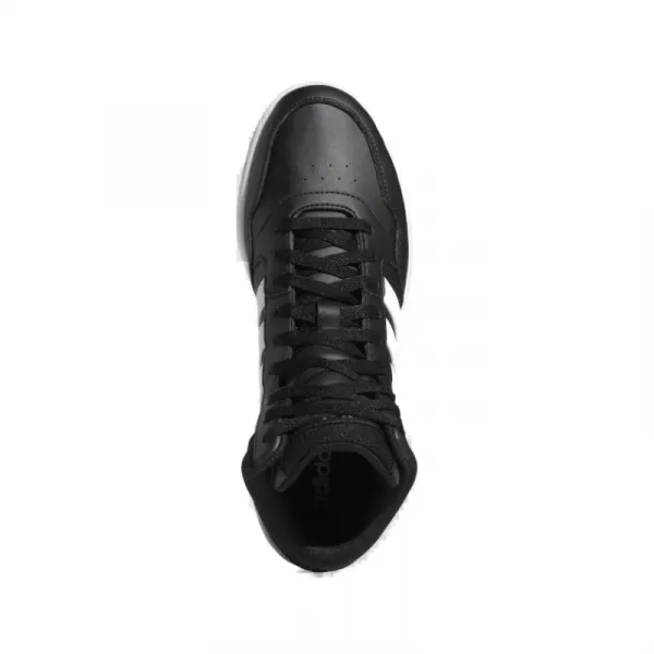 Pánska rekreačná obuv ADIDAS Hoops 3.0 Mid M core black cloud white grey six