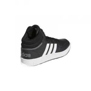 Pánska rekreačná obuv ADIDAS Hoops 3.0 Mid M core black cloud white grey six