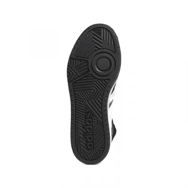Pánska rekreačná obuv ADIDAS Hoops 3.0 Mid M core black cloud white grey six