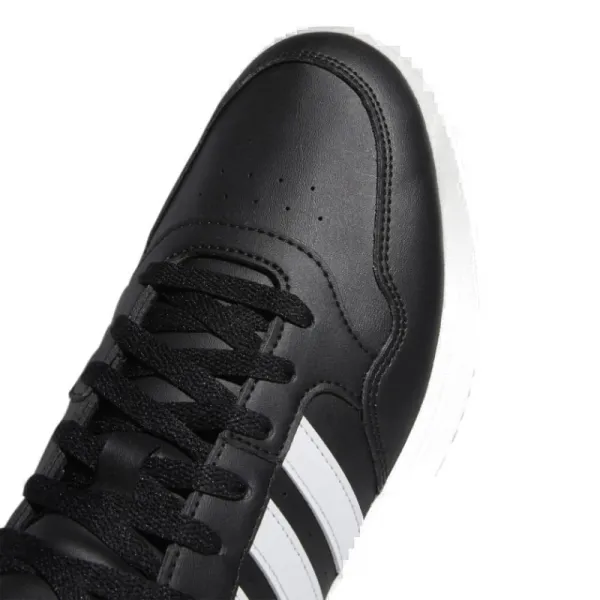 Pánska rekreačná obuv ADIDAS Hoops 3.0 Mid M core black cloud white grey six