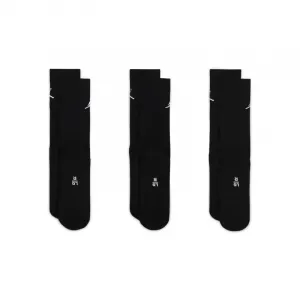 Pánske ponožky NIKE 3 PACK-Jordan Everyday Crew Socks (3 pairs) black black black