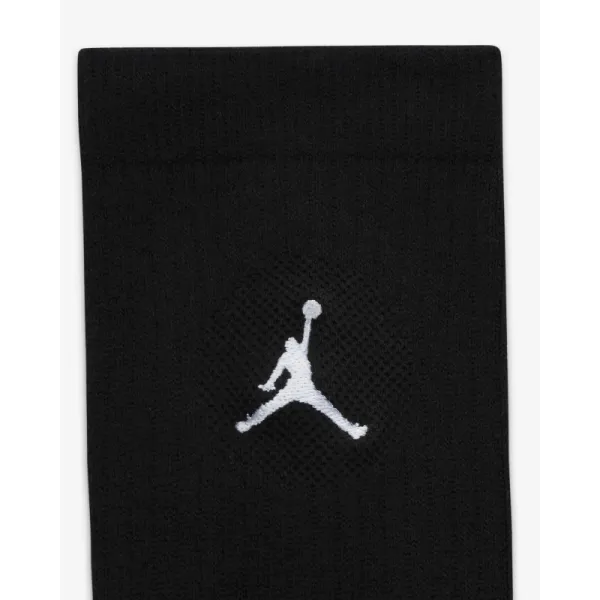 Pánske ponožky NIKE 3 PACK-Jordan Everyday Crew Socks (3 pairs) black black black