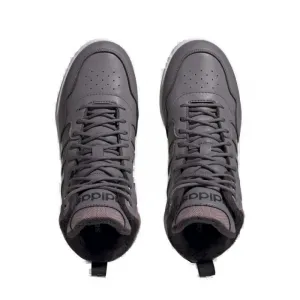 Dámske členkové zimné topánky ADIDAS Hoops 3.0 Mid WTR tracy grey tracy grey wonder red