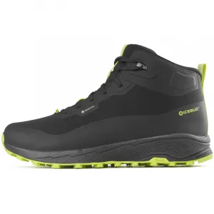 Pánske členkové zimné topánky ICEBUG Haze M Mid Biosole GTX black poison