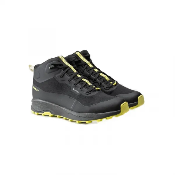 Pánske členkové zimné topánky ICEBUG Haze M Mid Biosole GTX black poison