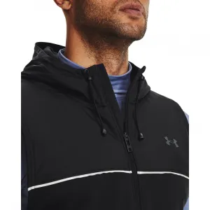 Pánska tréningová vesta UNDER ARMOUR UA AF Storm Hooded Vest-BLK