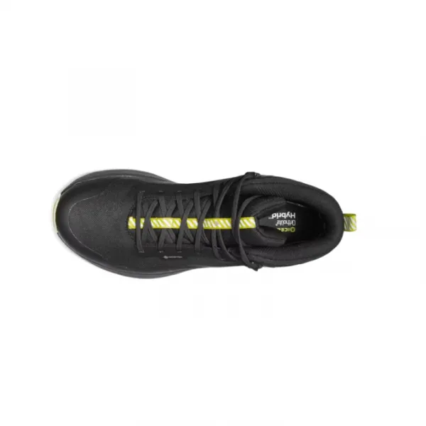 Pánske členkové zimné topánky ICEBUG Haze M Mid Biosole GTX black poison