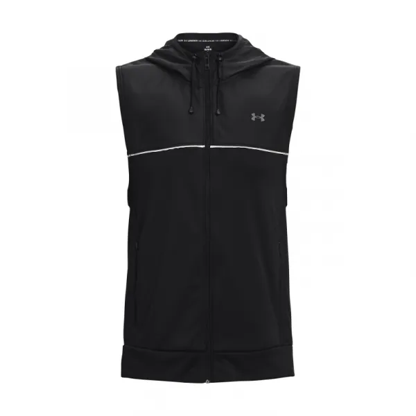 Pánska tréningová vesta UNDER ARMOUR UA AF Storm Hooded Vest-BLK