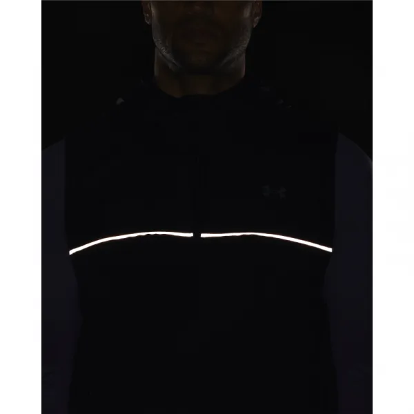 Pánska tréningová vesta UNDER ARMOUR UA AF Storm Hooded Vest-BLK