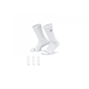 Pánske ponožky NIKE 3 PACK-Jordan Everyday Crew Socks (3 pairs) white white white