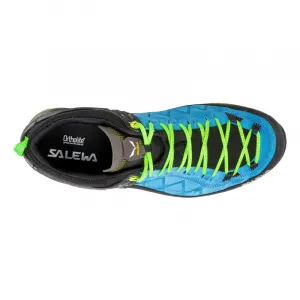 Pánska nízka turistická obuv SALEWA Mountain Trainer 2 GTX M blue danube fluo green