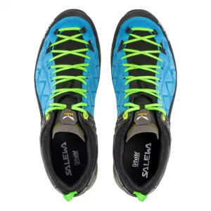 Pánska nízka turistická obuv SALEWA Mountain Trainer 2 GTX M blue danube fluo green