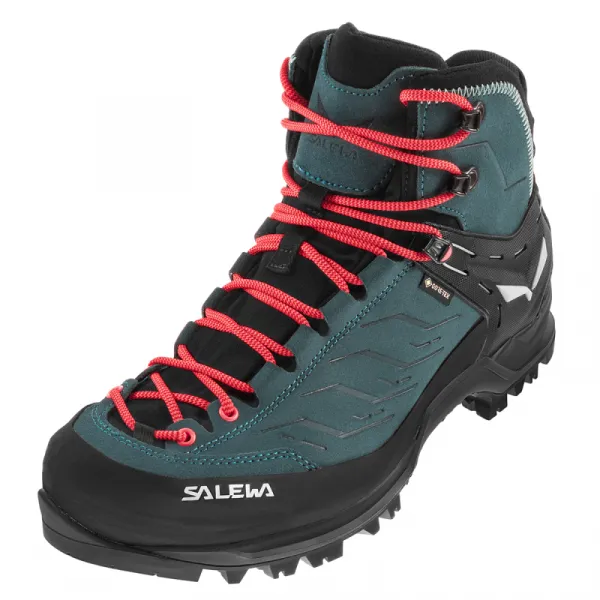 Dámska členková turistická obuv SALEWA Mountain Trainer Mid GTX W atlantic deep ombre blue
