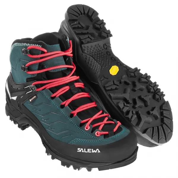 Dámska členková turistická obuv SALEWA Mountain Trainer Mid GTX W atlantic deep ombre blue