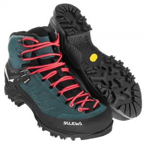Dámska členková turistická obuv SALEWA Mountain Trainer Mid GTX W atlantic deep ombre blue
