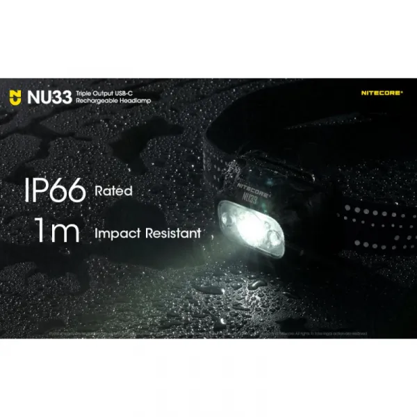Čelovka NITECORE NU33