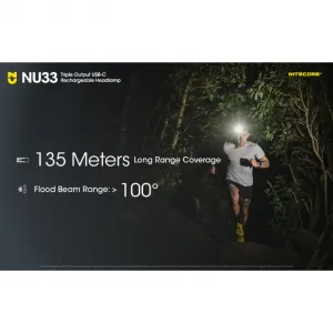 Čelovka NITECORE NU33